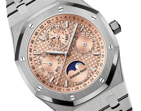 piguet royal oak salmon dial.